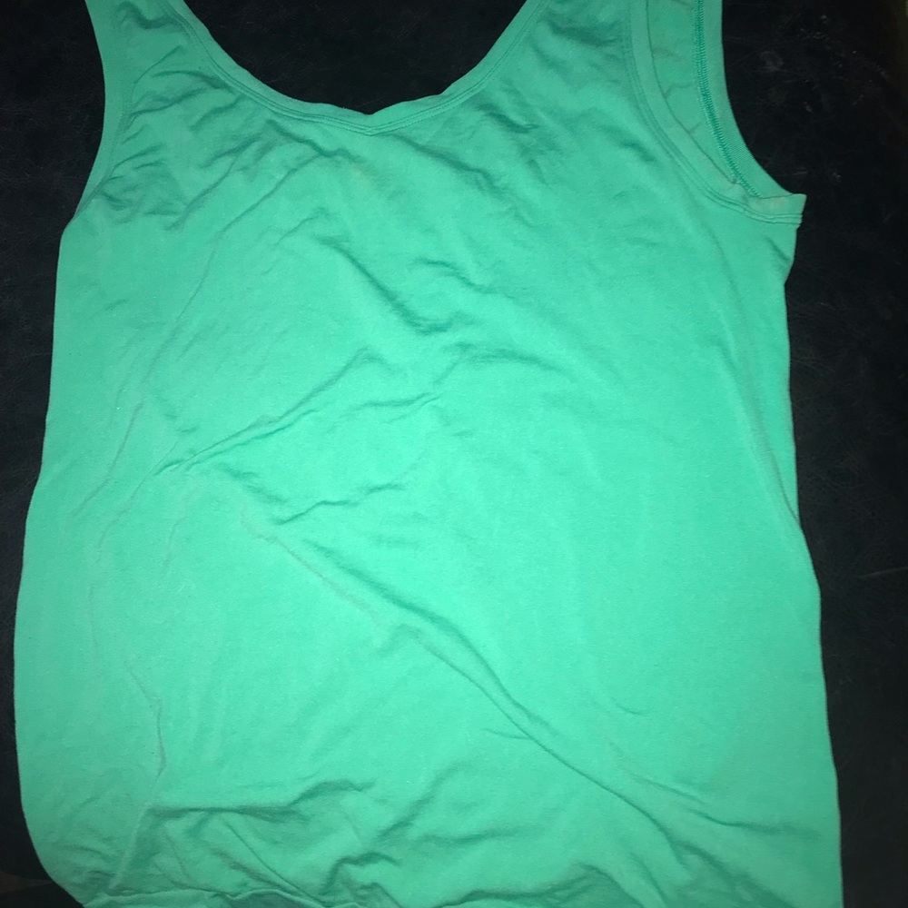 WHBM Julep green reversible tank